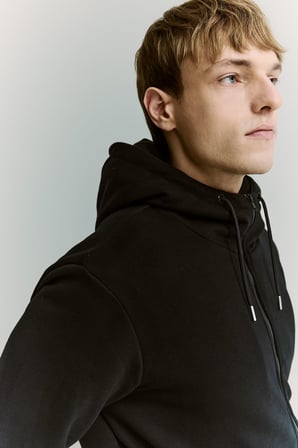 DeFacto Şişirilebilir Boyun Yastıklı Fermuarlı Sweatshirt H8716AX26AUBK81