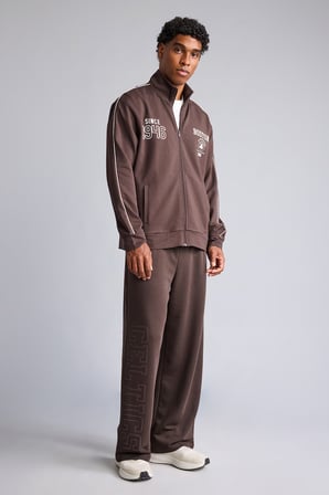 NBA Boston Celtics Baggy Fit Şerit Detaylı Baskılı Jogger
