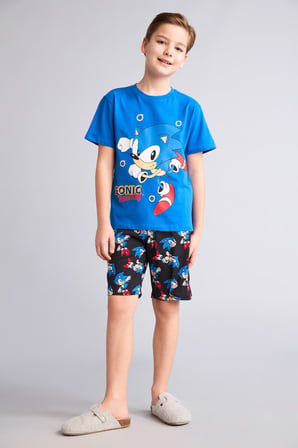DeFacto %100 Pamuk Garfıeld Lisanslı Regular Fıt 2'li Beyaz Pijama Takımı Erkek Çocuk H4109A826HSBE64