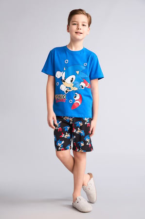 DeFacto %100 Pamuk Garfıeld Lisanslı Regular Fıt 2'li Beyaz Pijama Takımı Erkek Çocuk H4109A826HSBE64