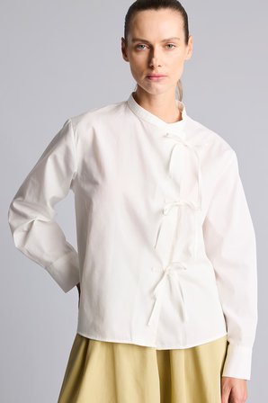 Regular Fıt Poplin Uzun Kollu Tunik