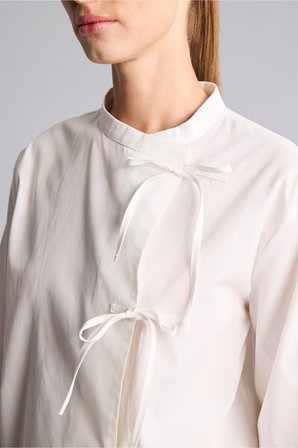 Regular Fıt Poplin Uzun Kollu Tunik