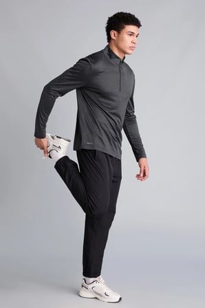 Defacto H6170AXBK81 Siyah Standart Fit Paçası Lastikli Dokuma Jogger
