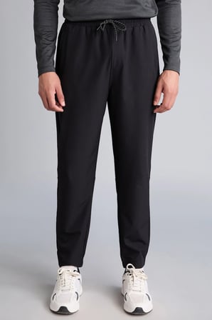 Defacto H6170AXBK81 Siyah Standart Fit Paçası Lastikli Dokuma Jogger