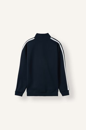 DeFacto Nefes Alabilen Boxy Fit Fermuarlı Dik Yaka Sweatshirt F0106AX26AUNV146