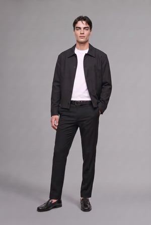 Regular Fıt Polo Yaka Düğmeli Yan Cepli Blazer Ceket