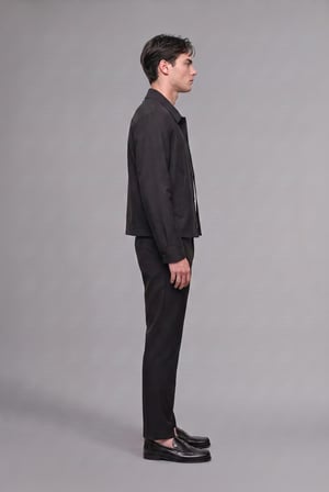 Regular Fıt Polo Yaka Düğmeli Yan Cepli Blazer Ceket