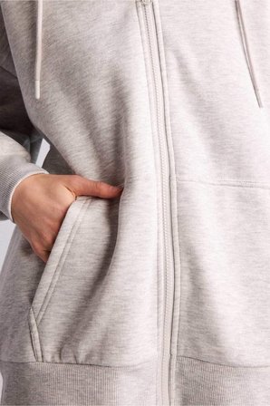 DeFacto Pamuklu Oversıze Kapüşonlu Kalın Kumaş Sweatshirt V4233AZ26AUGR256