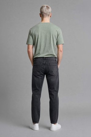Defacto Straıght Fıt Yıkanmış Denim Pantolon H8247Ax26Smnm36