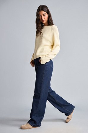 DeFacto 90's Wıde Leg Geniş Paça Cepli Jean Pantolon H7793AX26AUNM82