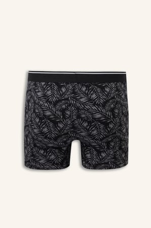 Regular Fıt Baskılı Beli Lastikli 3'lü Boxer