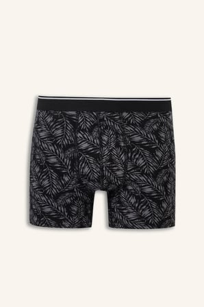 Regular Fıt Baskılı Beli Lastikli 3'lü Boxer