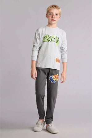 Regular Fıt 2'li Pijama Takımı Erkek Çocuk