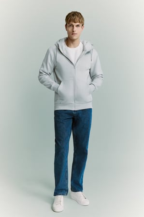 DeFacto Şişirilebilir Boyun Yastıklı Fermuarlı Sweatshirt H8716AX26AUGR368
