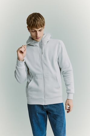 DeFacto Şişirilebilir Boyun Yastıklı Fermuarlı Sweatshirt H8716AX26AUGR368