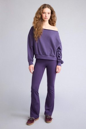 DeFacto Tek Omuzlu Kalın Sweatshirt H2209AX26SMPR289