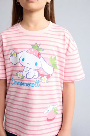 DeFacto My Melody Relax Fıt Bisiklet Yaka Kısa Kollu Tişört Kız Çocuk H3483A826HSPN238