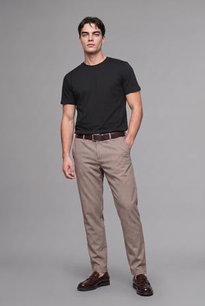 Regular Fit Bisiklet Yaka Basic Tişört