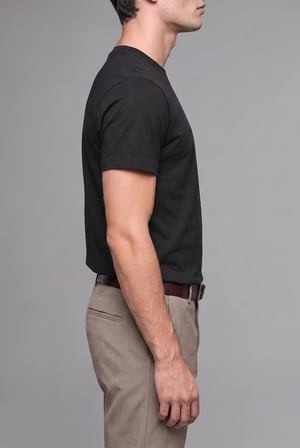 Regular Fit Bisiklet Yaka Basic Tişört