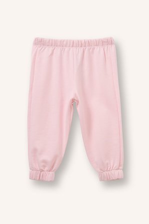DeFacto %100 Pamuk Baskılı Sweatshirt Üst Lastikli Paça Alt 2'li Takım Kız Bebek I4475A526AUPN167