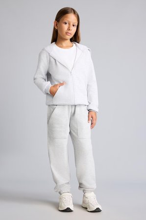 DeFacto Beli ve Paçası Lastikli Cepli Jogger Fit Eşofman Altı Kız Çocuk I3171A826AUGR421