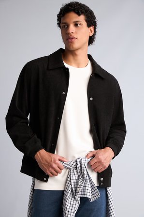 DeFacto Slim Fit Gömlek Yaka Düğmeli Ceket Mont H1574AX26AUBK27