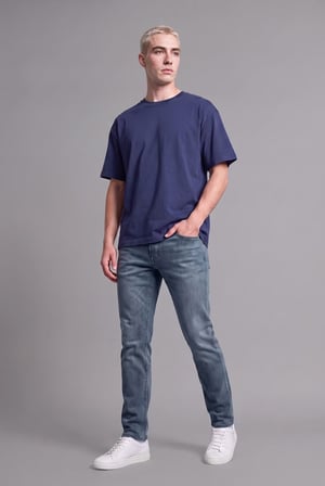 DeFacto Sergio Regular Fit Normal Bel Boru Paça Jean Pantolon G6806AX26AUNM84