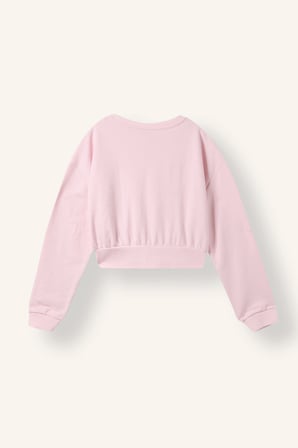 Fıtted Sweatshirt Kız Çocuk