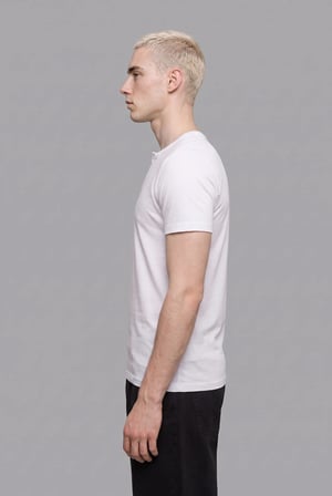 DeFacto Slim Fit Waffle Dokulu Henley Yaka Kısa Kollu Basic Tişört I5881AX26HSWT34