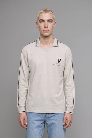 Vıkıngs Valhalla Boxy Fıt Baskılı Sweatshırt