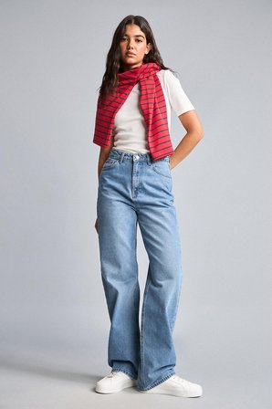 90's Wıde Leg Pantolon