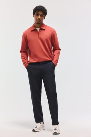 Standart Fit Düz Pantolon