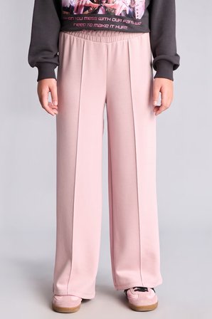 DeFacto Beli Lastikli Önü Dikişli Wide Leg Modal Eşofman Altı Kız Çocuk I2267A826AUPR347