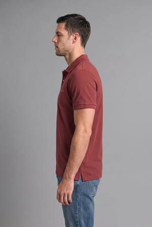 %100 Pamuk Regular Fit Pike Kısa Kollu Logolu Basic Polo Tişört