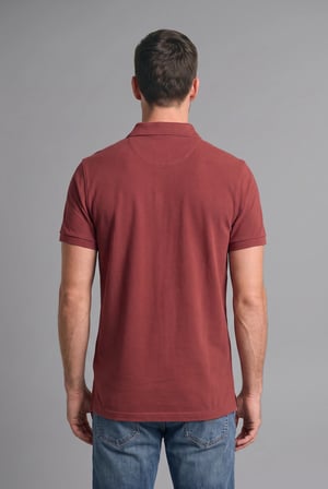 %100 Pamuk Regular Fit Pike Kısa Kollu Logolu Basic Polo Tişört