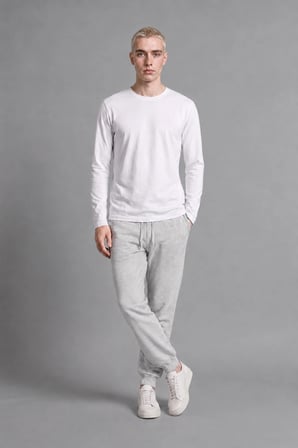 DeFacto Slim Fit Bağcıklı Fermuar Cepli Pike Jogger Eşofman Altı E9427AX26AUGR369