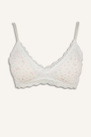 DeFacto Dantel Detaylı Çıkarılabilir Kap Pedli Balensiz Bralet H7274AX26SPPN627
