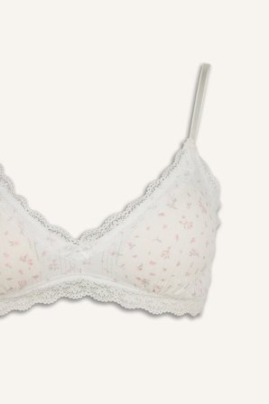 DeFacto Dantel Detaylı Çıkarılabilir Kap Pedli Balensiz Bralet H7274AX26SPPN627