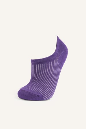 Kadın 5'li Pamuklu Sneaker Çorap