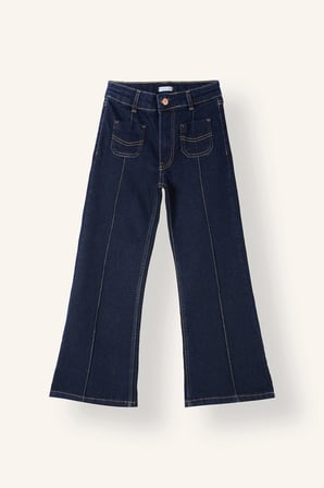 Flare Fıt Jean Pantolon Kız Çocuk