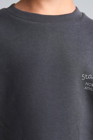 DeFacto Bisiklet Yaka Efekt Nakışlı Sweatshirt Erkek Çocuk H9683A826WNAR31