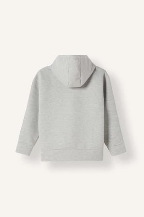 Fermuarlı Kapüşonlu Basic Sweatshirt Hırka Erkek Çocuk
