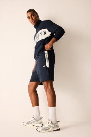 DeFacto NBA Wordmark Standart Fit Yanları Şeritli Şort H7756AX26AUNV253