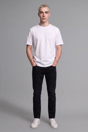 DeFacto 	Sergio Regular Fit Normal Kalıp Normal Bel Boru Paça Jean Pantolon W6868AZ26AUNM40