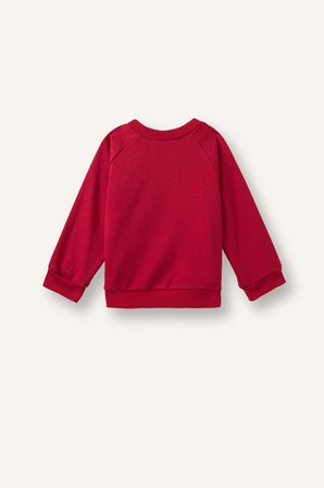 Cars Baskılı Şerit Detaylı Oversize Sweatshirt Erkek Bebek