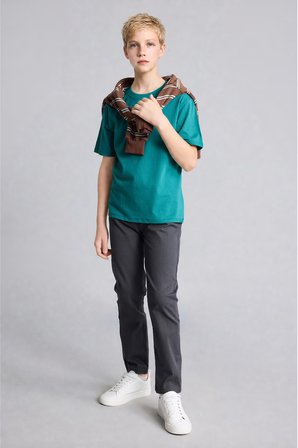 DeFacto Düz Paça Gabardin Pantolonu Erkek Çocuk U3254A626AUAR213