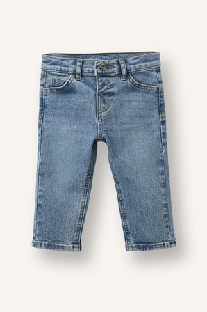 DeFacto Pamuklu Regular Fıt Jean Pantolon Erkek Bebek D2518A526AUBE394