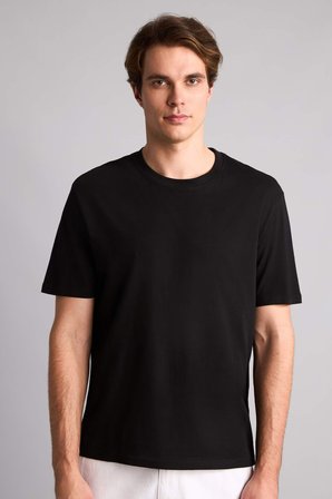 DeFacto %100 Pamuk NEW REGULAR FIT Basic Tişört V7699AZ26AUBK81
