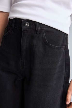 DeFacto Barrel Fit Düz Paça Rahat Kesim Jean Pantolon Erkek Çocuk H2198A826WNNM40