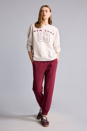 DeFacto Baskılı Regular Fit Bisiklet Yaka Uzun Kollu Basic Sweatshirt Üst H4413AX26AUBG588